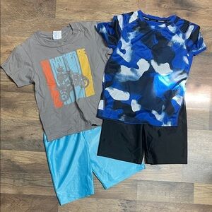 New Mix Kids Matching Set - Blue and Black